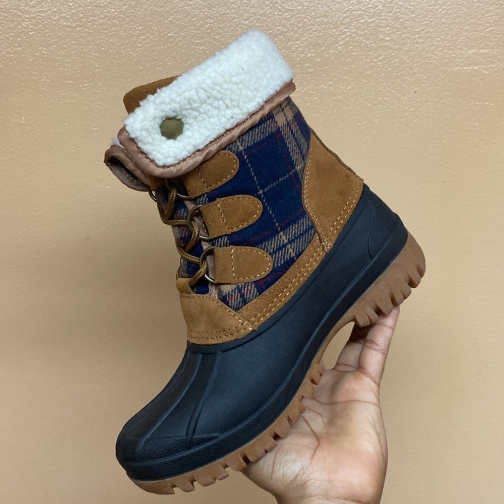 STQ Waterproof Fur Lined Winter Duck Boots - Picture 9 of 16
